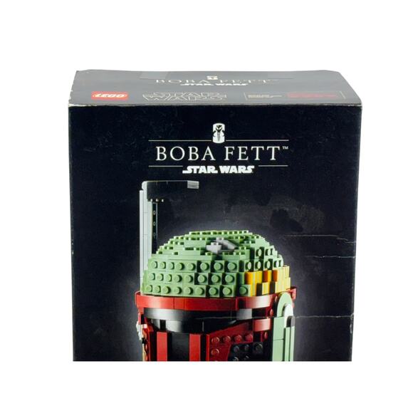 LEGO Star Wars Boba Fett Helmet 75277 Open Box Complete Collectible Display Set - Picture 3 of 11